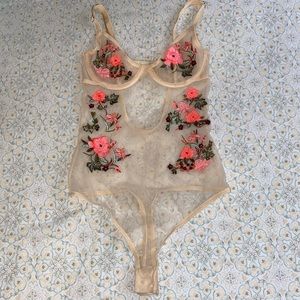 flower bodysuit